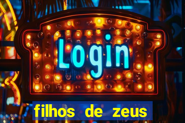 filhos de zeus mitologia grega