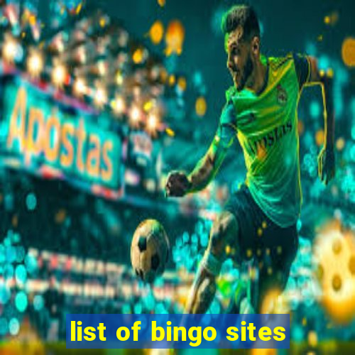 list of bingo sites