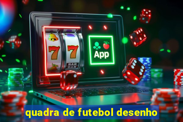 quadra de futebol desenho