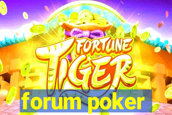 forum poker